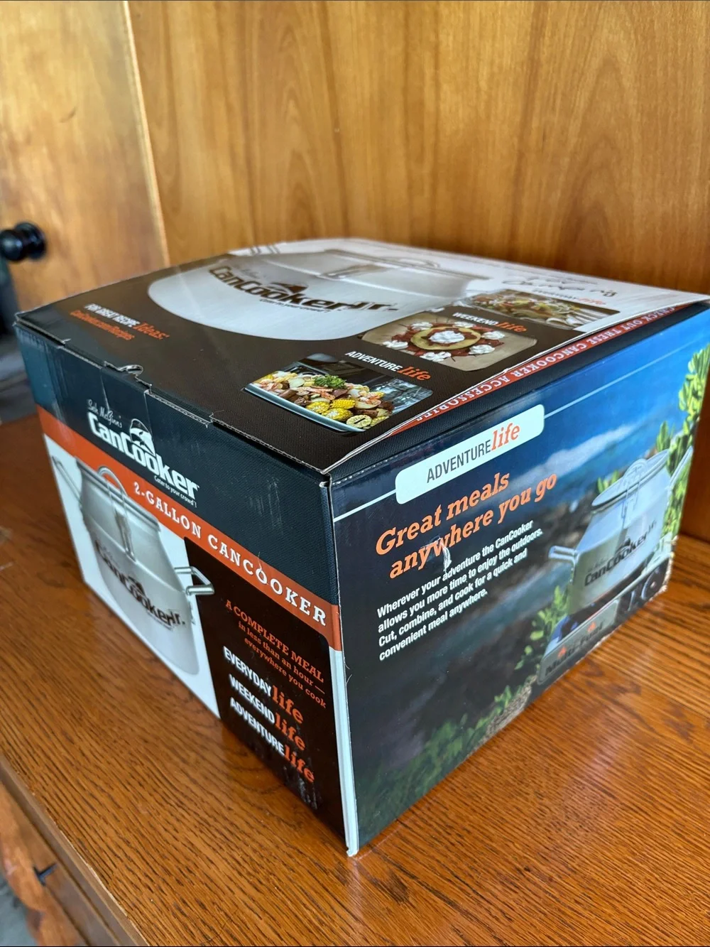 🏕️ Seth McGinn’s 2-Gallon Can Cooker Jr. New in Box!